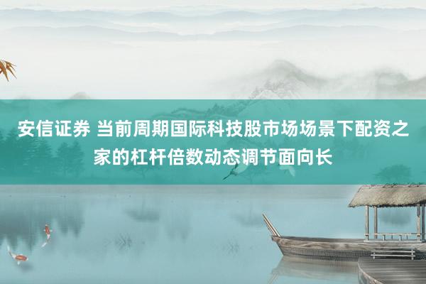 安信证券 当前周期国际科技股市场场景下配资之家的杠杆倍数动态调节面向长